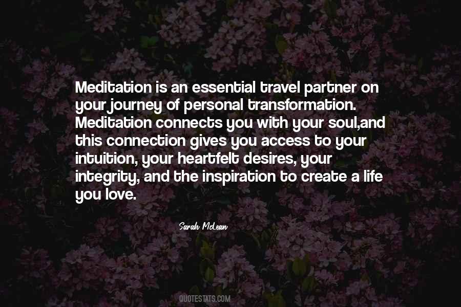 Meditation Inspirational Quotes #390614