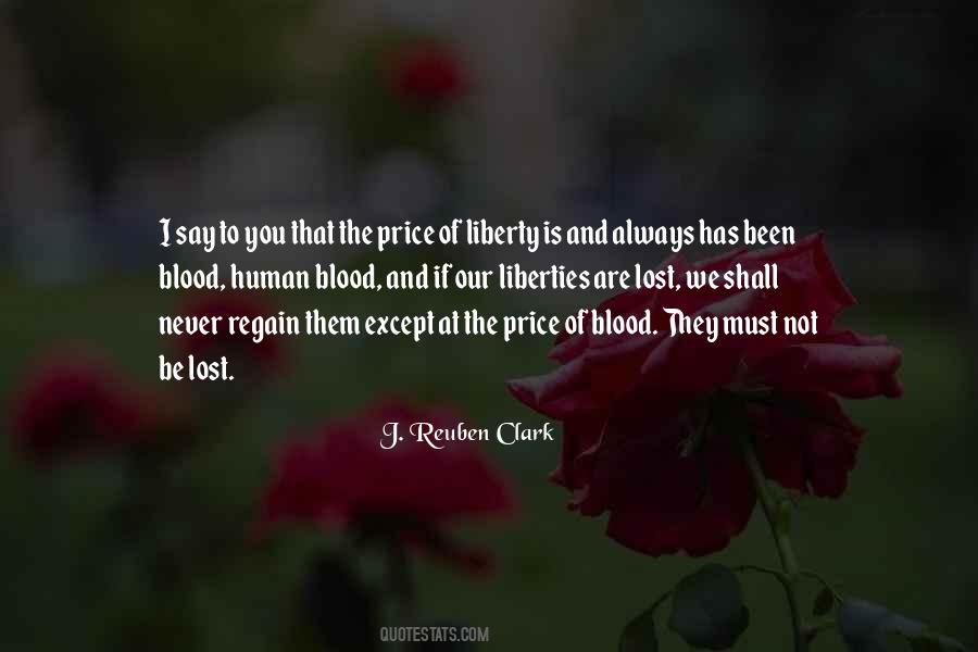 Blood Is Blood Quotes #52688