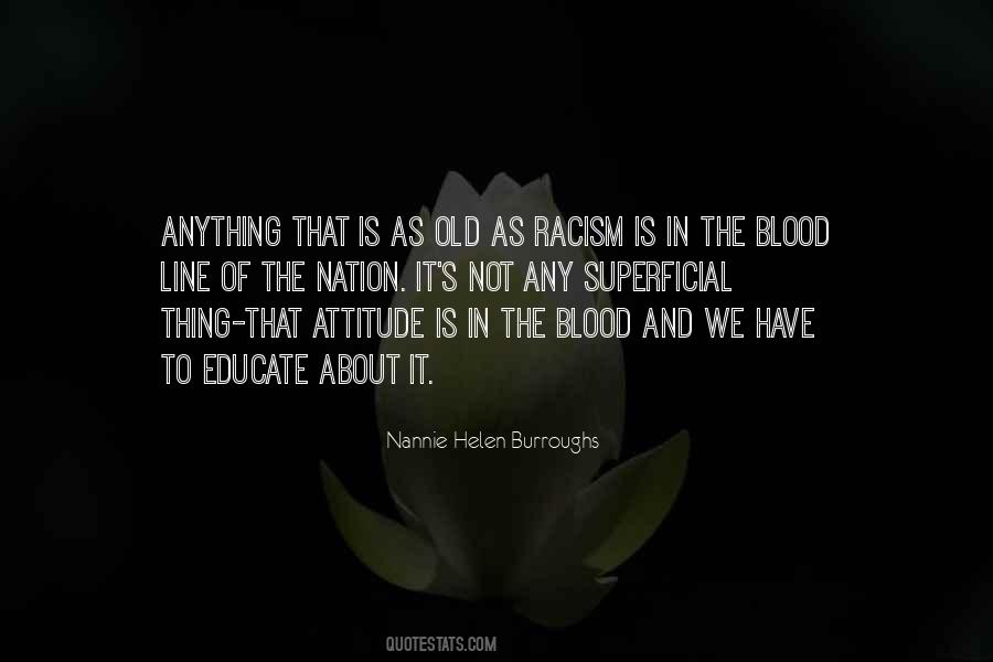Blood Is Blood Quotes #8012