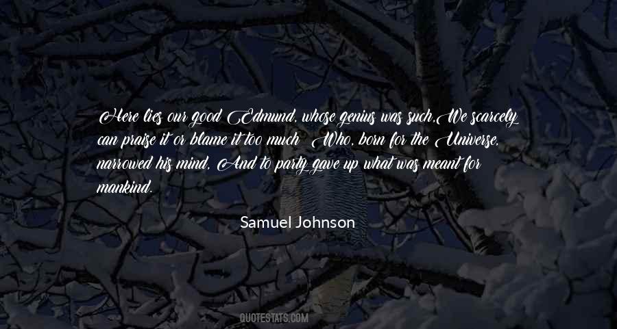 Good Edmund Quotes #536952