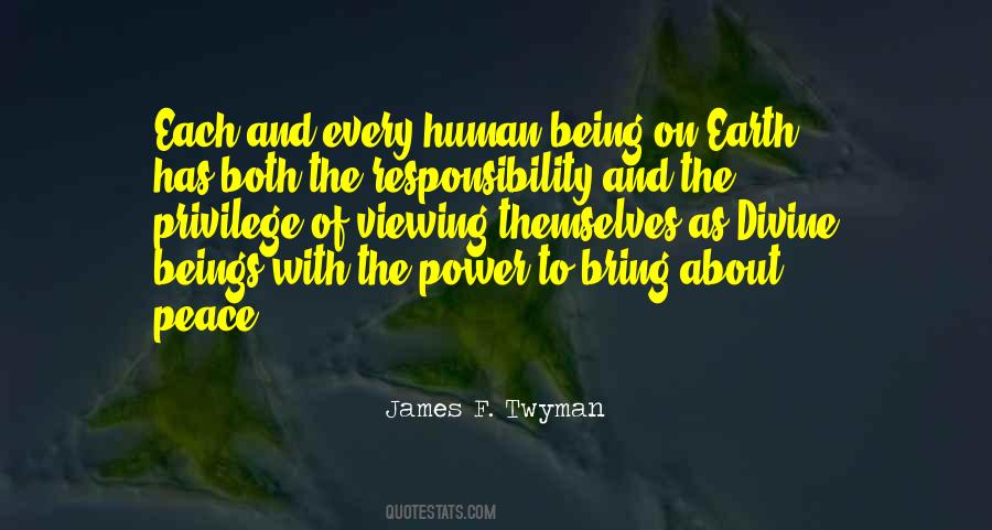 With Privilege Comes Responsibility Quotes #946839