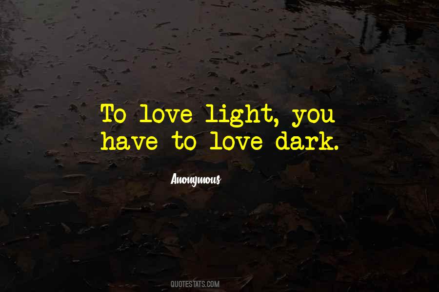 Quotes About Love Dark #674839