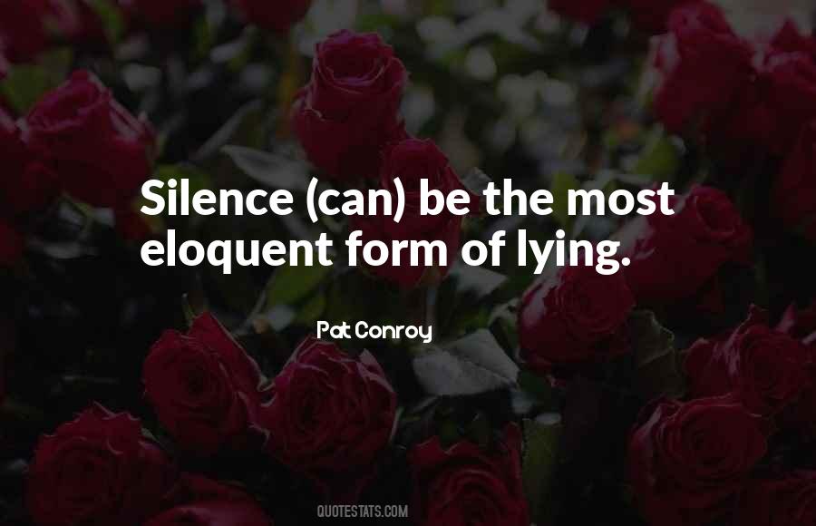 Eloquent Silence Quotes #1863721