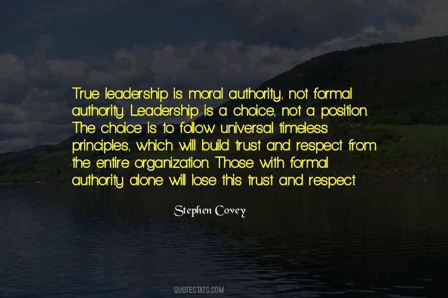 Leadership Will Quotes #135669
