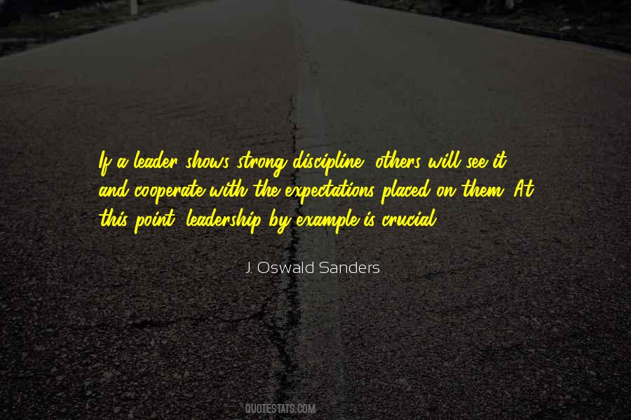 Leadership Will Quotes #728131