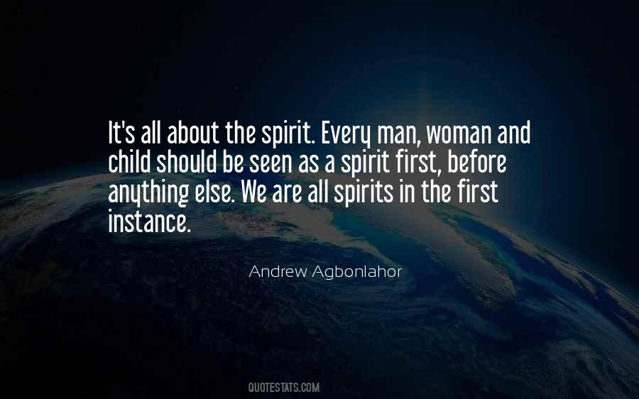 Quotes About A Spiritual Man #226916