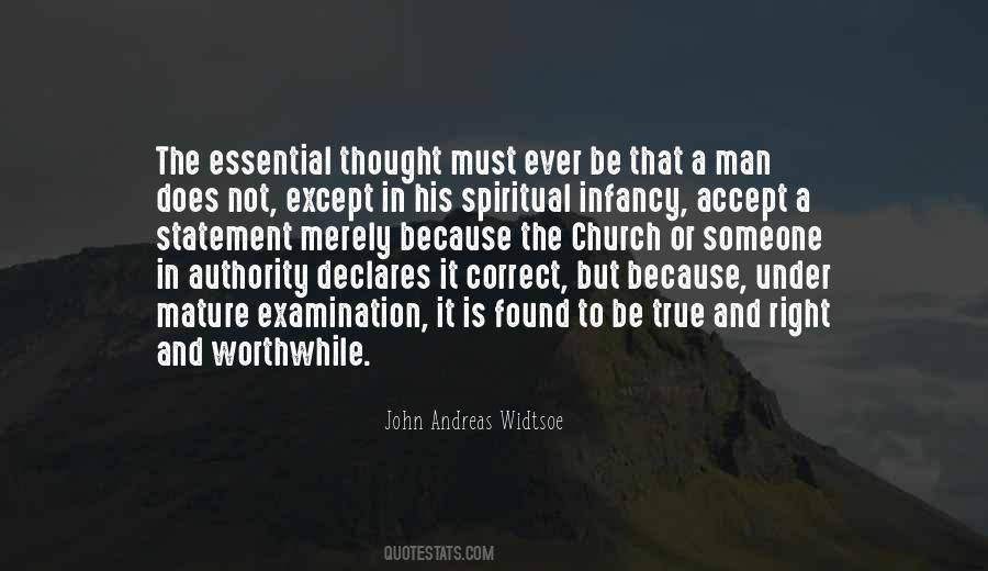 Quotes About A Spiritual Man #45238