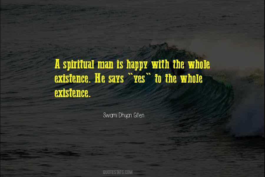 Quotes About A Spiritual Man #733749