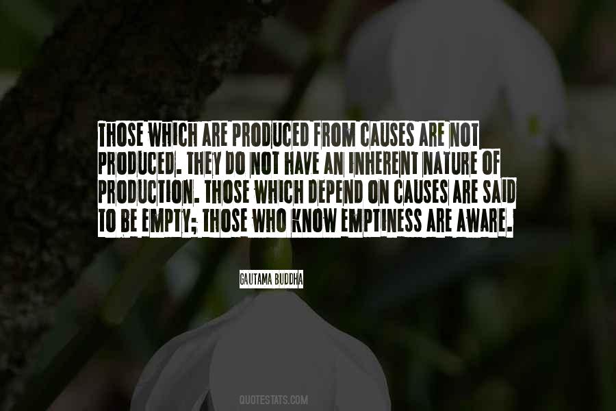 We Depend On Nature Quotes #1232047