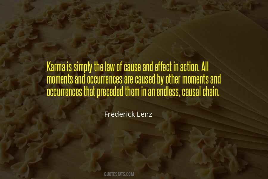 Causal Effect Quotes #190853