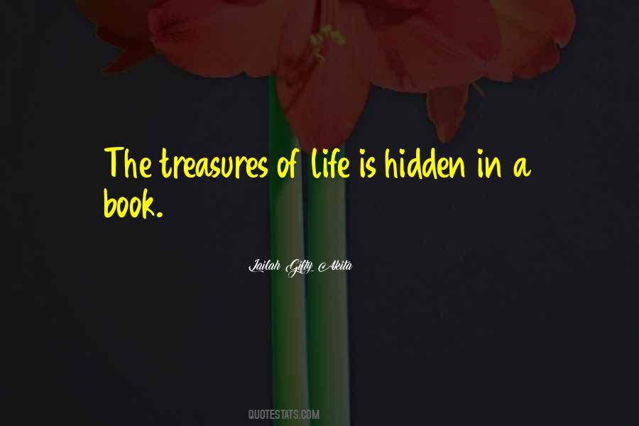 Quotes About Treasures Of Life #1315753