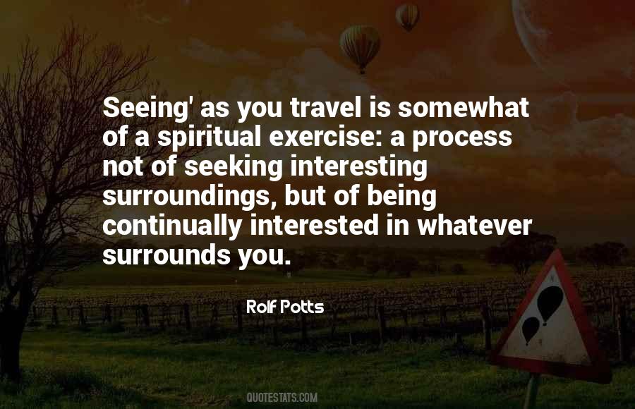 Travel Spiritual Quotes #261540