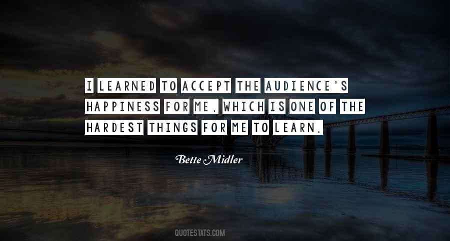 Learn To Accept Things Quotes #447732