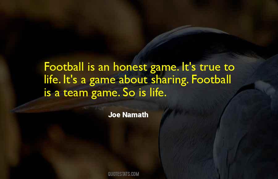 Football Team Game Quotes #706334