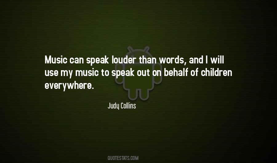 Music Can Speak Quotes #1844746
