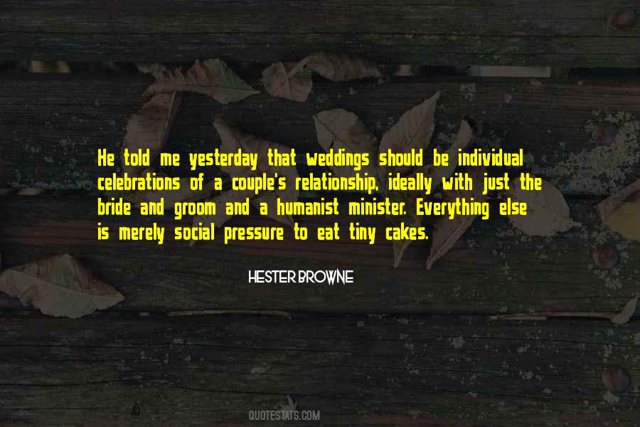To The Bride And Groom Quotes #924097