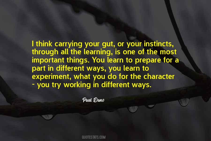 Character Is Important Quotes #1015071