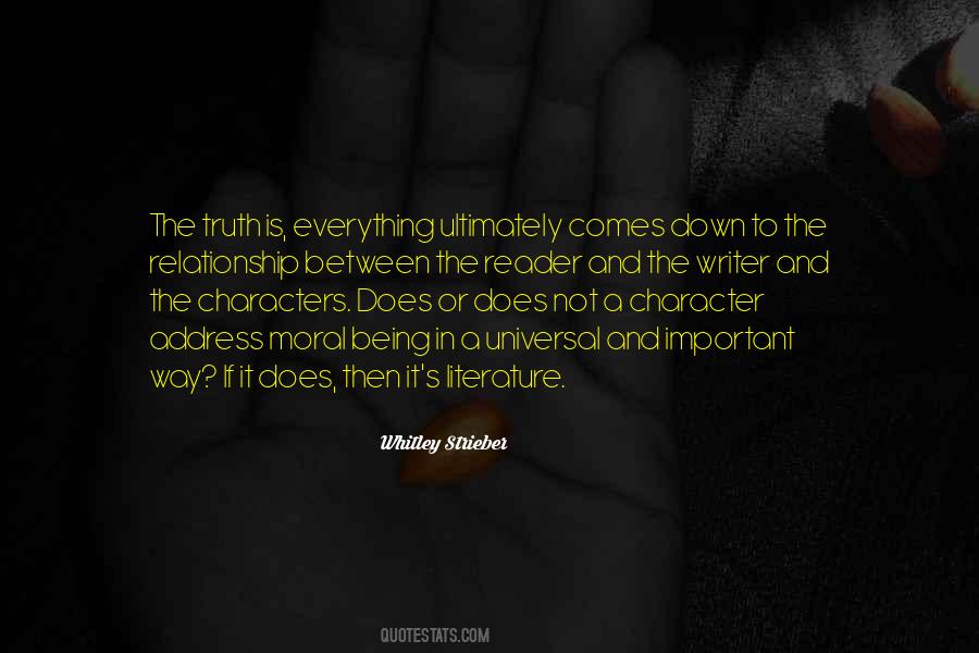 Character Is Important Quotes #1023089