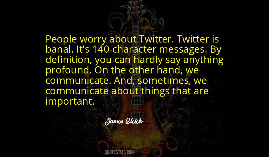 Character Is Important Quotes #1100647