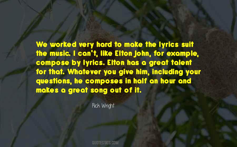 Elton Quotes #287789