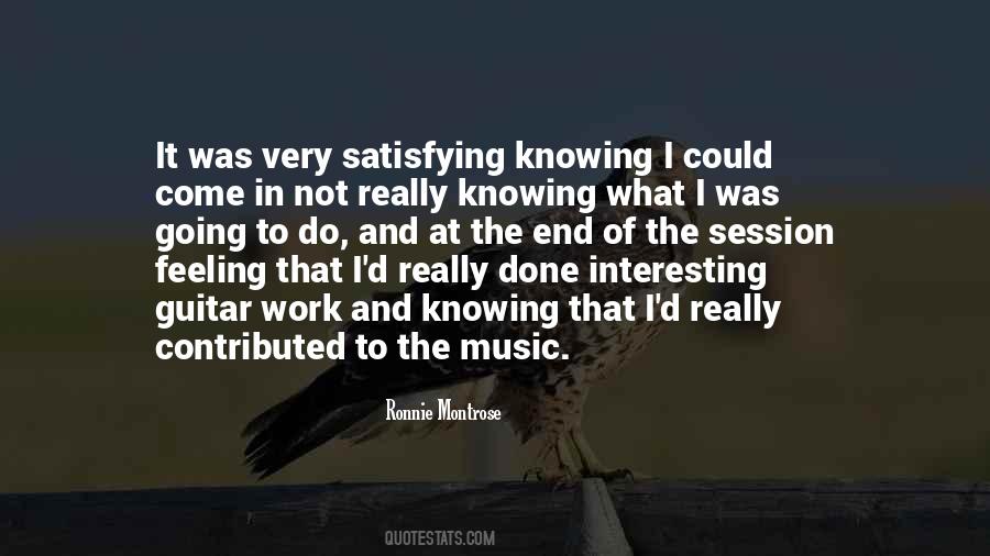 Not Really Knowing Quotes #1553960