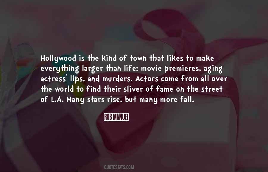 Hollywood Actress Quotes #1810748