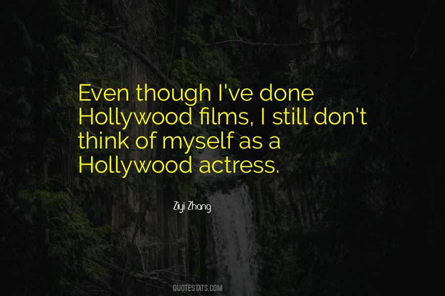 Hollywood Actress Quotes #25341