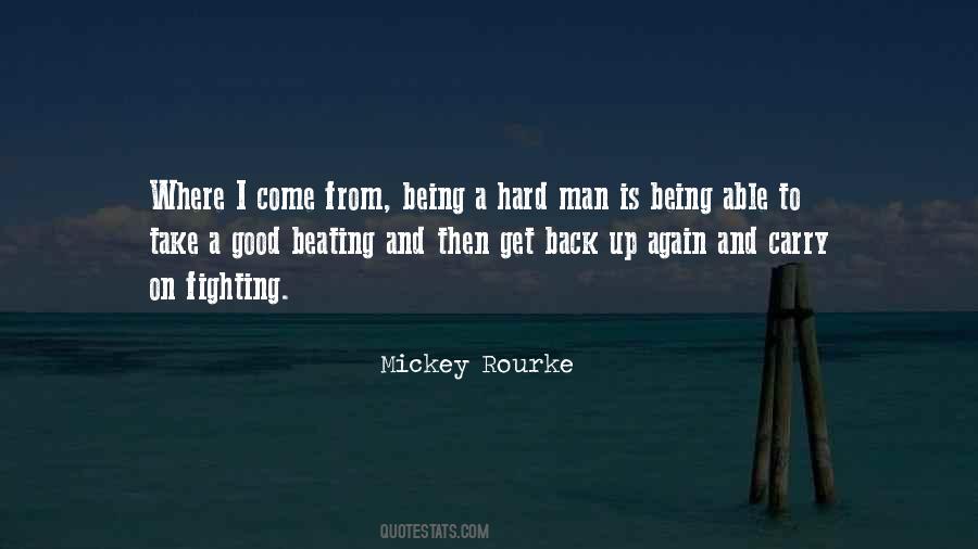 Come Back Fighting Quotes #24972