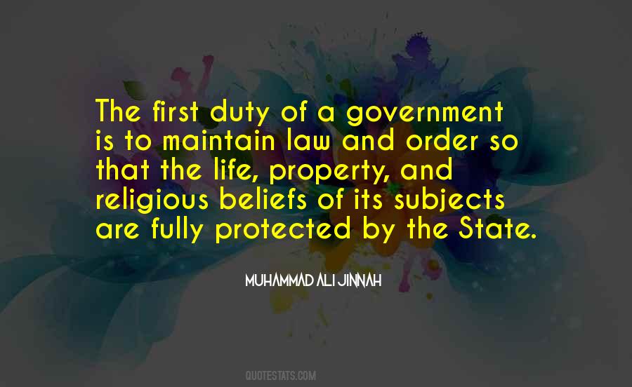 Quotes About State Law #1672679