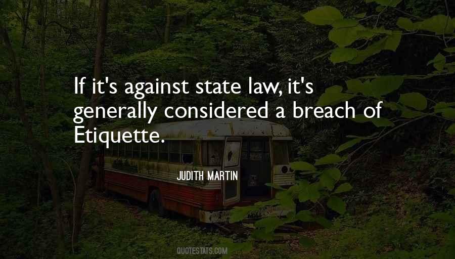 Quotes About State Law #33672
