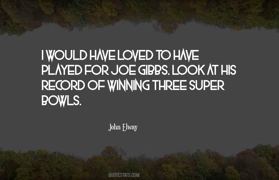 Elway Quotes #1661956