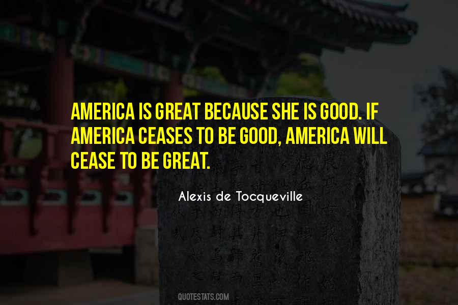 America Is Good Quotes #159719