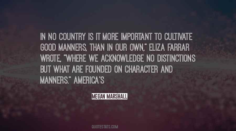 America Is Good Quotes #804682