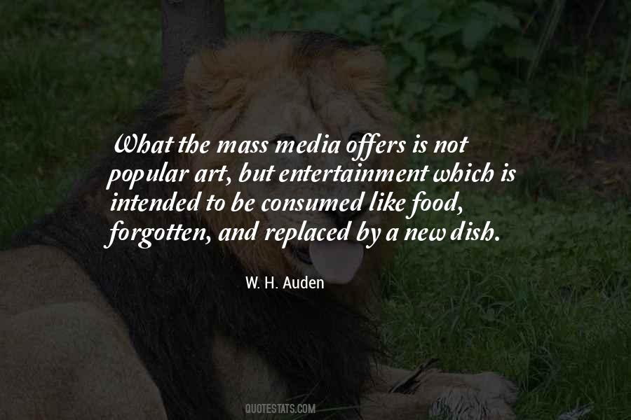 Quotes About Food And Art #1041921