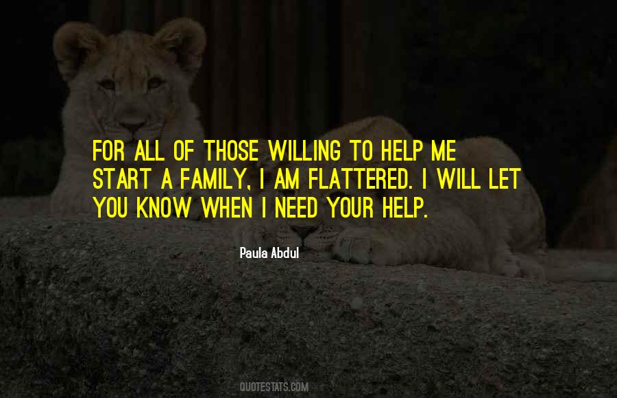 Help Your Family Quotes #1000794