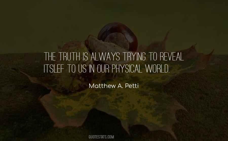 Reveal Truth Quotes #1055031
