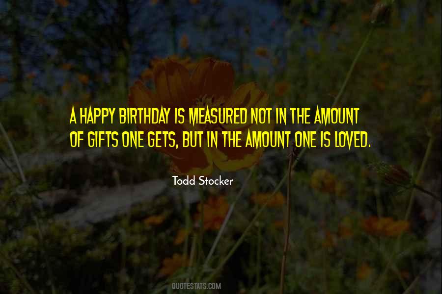 Happy Happy Birthday Quotes #196550