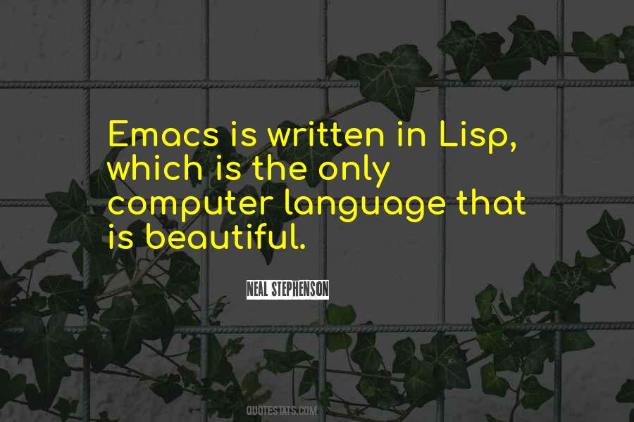 Emacs Quotes #94287