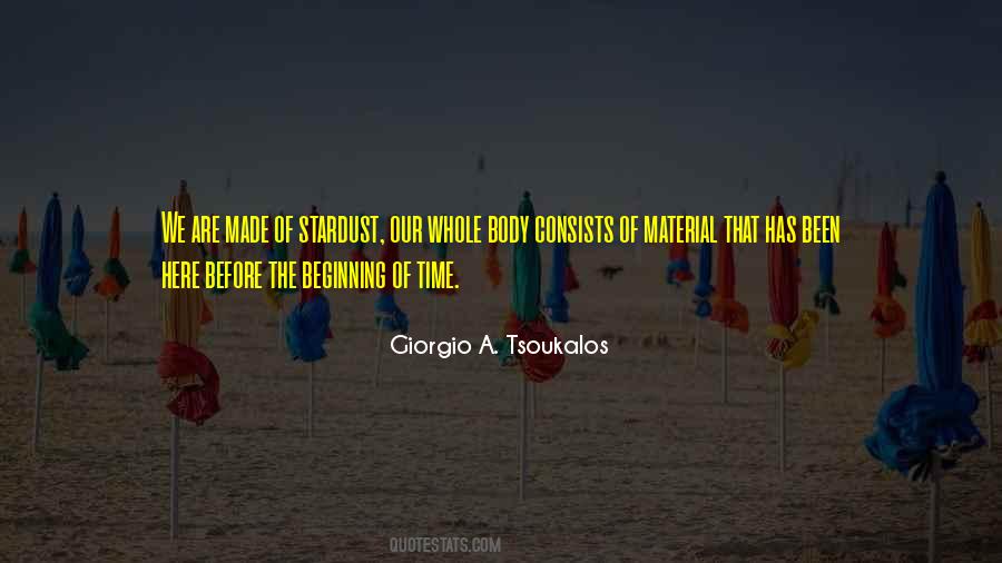 Quotes About The Beginning Of Time #11596