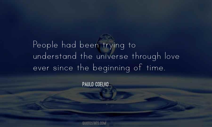 Quotes About The Beginning Of Time #567109