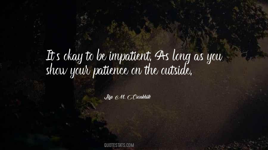 On Patience Quotes #80638