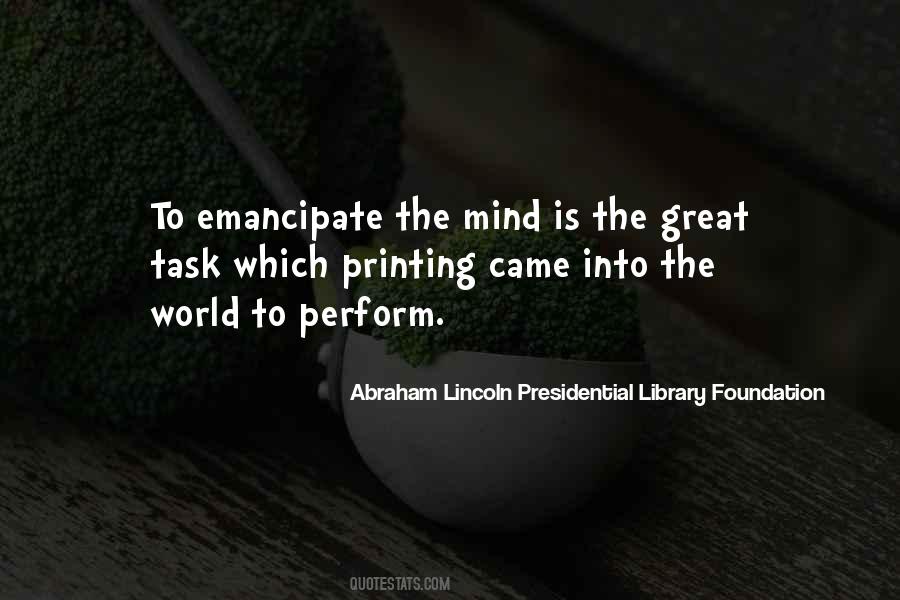 Emancipate Yourself Quotes #1491937