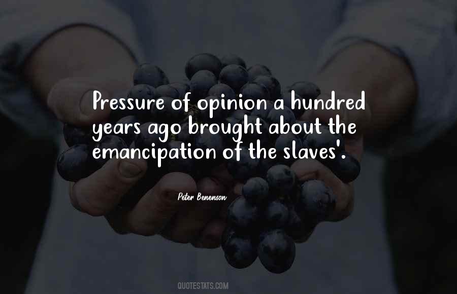 Emancipation Of Slaves Quotes #33209