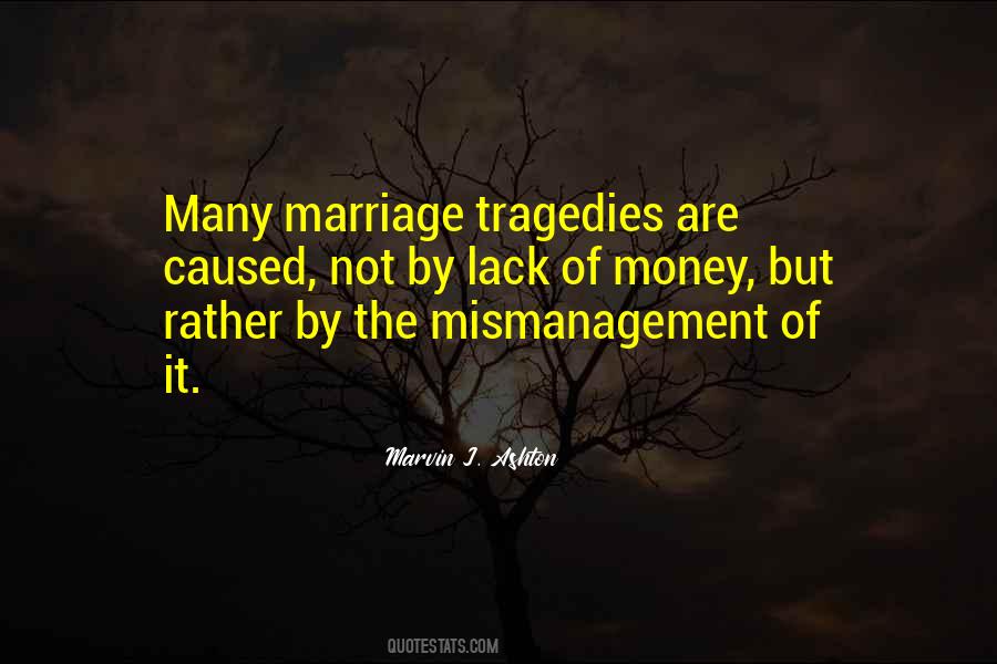 Marriage Money Quotes #1186782