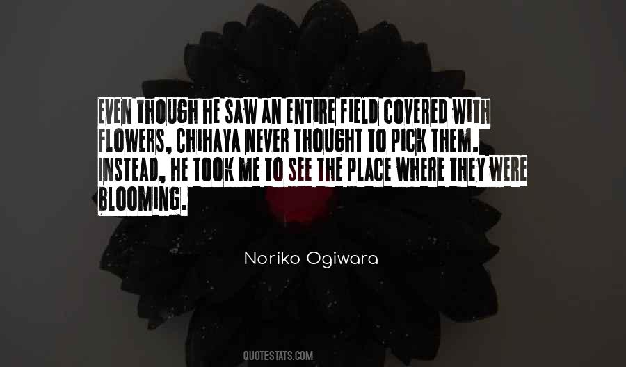 Field Flowers Quotes #1839937