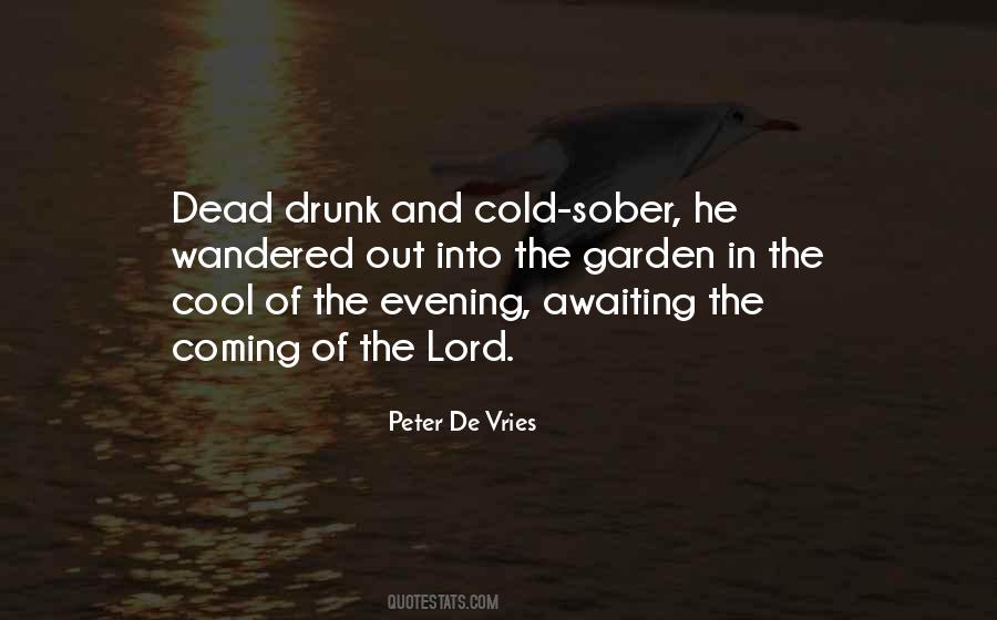 Evening In The Garden Quotes #870708