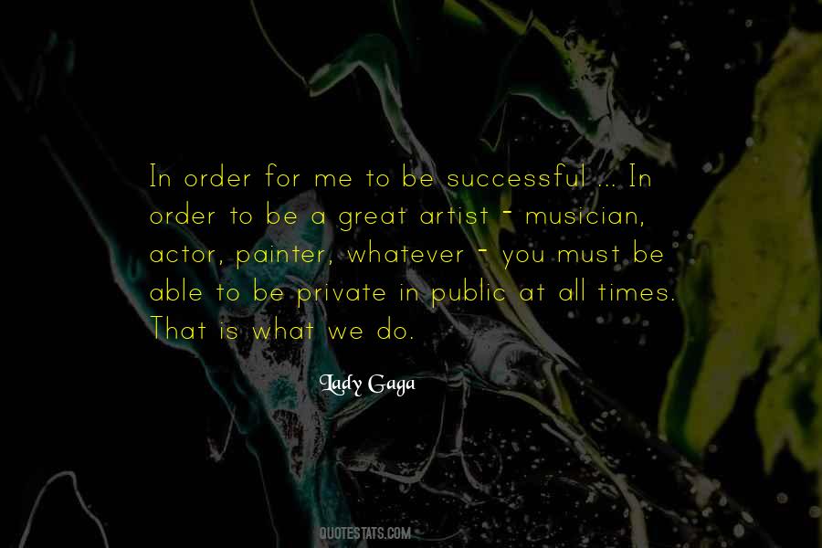 In Order To Be Successful Quotes #840276