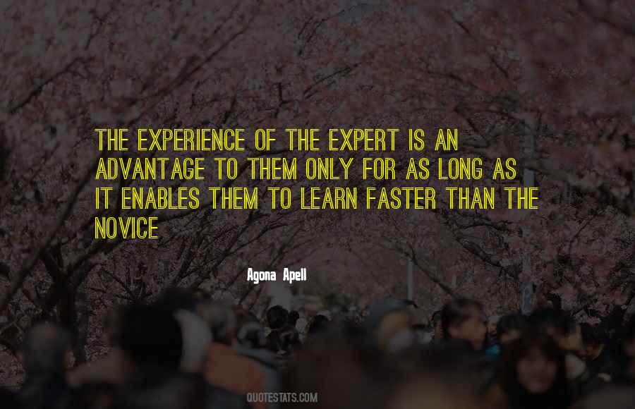 Leadership Experience Quotes #1069396