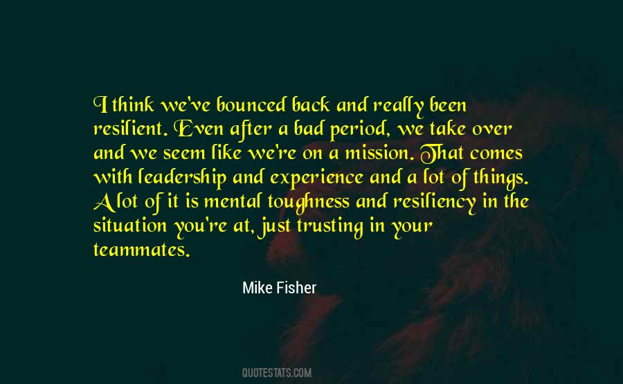 Leadership Experience Quotes #1196674