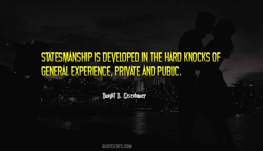 Leadership Experience Quotes #336078